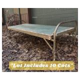 10 Wood & Metal Camperï¿½s Cots