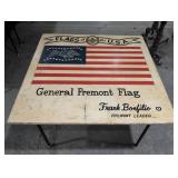 General Fremont Flag Camp Table