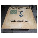 Rhode Island Flag Camp Table