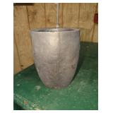 Graphite Crucible 6" diameter x 8"