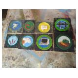 Carved Merit Badge Plaques Lot