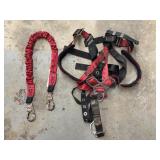 MSA Full Body Harness with Shock Absorbing Lanyard