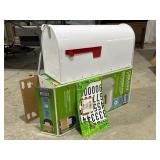 Gibraltar Steel Post Mount Mailbox, New