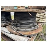 Spool of Black Electrical Wire, Unknown Length