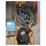 Electrical Cables and Panel Lot
