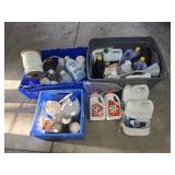 Cleaning and Chemical Supplies Lot