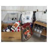 Barbecue Supplies and Cookbooks Lot