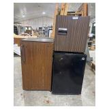 Three Compact Refrigerators Assorted Brands