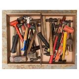 Hand Tools Lot of Hammers