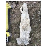 Concrete Female Garden Statue, 50