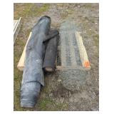 Gardening Felt, Plastic, and Chicken Wire Lot