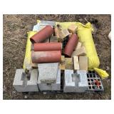 Concrete Blocks and Clay Tubes Lot