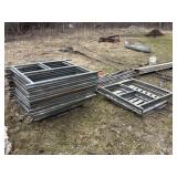 Construction Scaffolding Set, 26 Uprights, 2 Plats