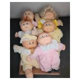 Cabbage Patch Kids Dolls Lot of 6