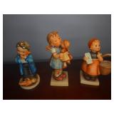 2 Hummel and 1 Napco Figurines Set
