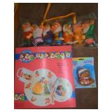 Disney Snow White Toy and Dish Set Lot
