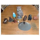 Animal Figurines and Decorative Items Lot