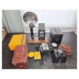 Vintage Film Cameras and Cases