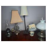 Table Lamp Lot, Tallest 21 inches