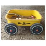 AMF Wee Wagon Metal Pull Toy 14.5" x 12" x 6"t