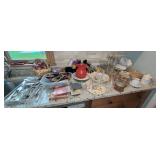 Kitchenware, Flatware, and Small Electronics