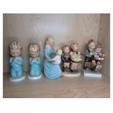 Goebel West Germany Ceramic Figurines Group