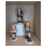 Goebel Hummel Porcelain Figurine Trio