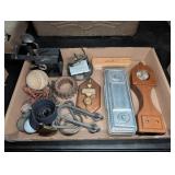 Desk Items and Metal Curios