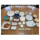 Dinnerware Sets Including Mikasa, Fiesta,