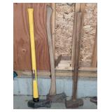 Sledgehammer and Axes Set