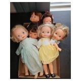 6 Fisher Price Dolls 1974-1982