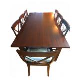 Dining Table Set with 10 Chairs, Cloth and Pad