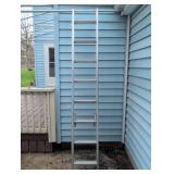 Werner Aluminum Extension Ladder, 16 ft, 200 lb