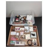 Costume Jewelry Lot with Watches