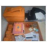 Esquire Shoe Valet Box with Mixed Items