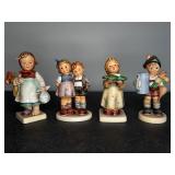 (4) Goebel Hummel Ceramic Figurines