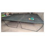 Folding Table Tennis Table 109" l x 60" w x 29"