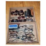 Eyeglasses and Sunglasses Lot
