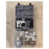 Dremel Rotary Tool with Accessories and Blue Hawk