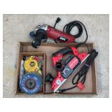 Skil Angle Grinder and Craftsman Hand Planer Set
