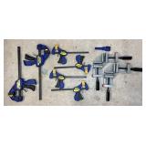 Irwin Quick-Grip Bar Clamps and Right Angle