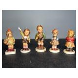 (5) Goebel M.I. Hummel Porcelain Figurines
