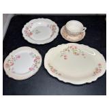 Homer Laughlin Virginia Rose 42-Piece Dinnerware