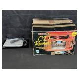 Crosley CR248-PA CD Recorder and Samsung Player