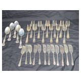 Whiting Sterling Silver Flatware Assorted Pieces