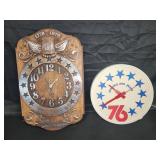 1976 Bicentennial Wall Clocks