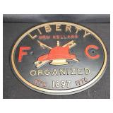New Holland Metal Fire Bicentennial Plaque