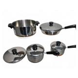 Revere Ware Stainless Steel Cookware Set