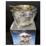 Godinger Silver Plated 2qt Food Warmer w/Spoon
