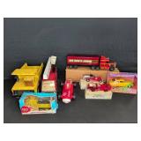 Vintage Toy Trucks and Cars Lot